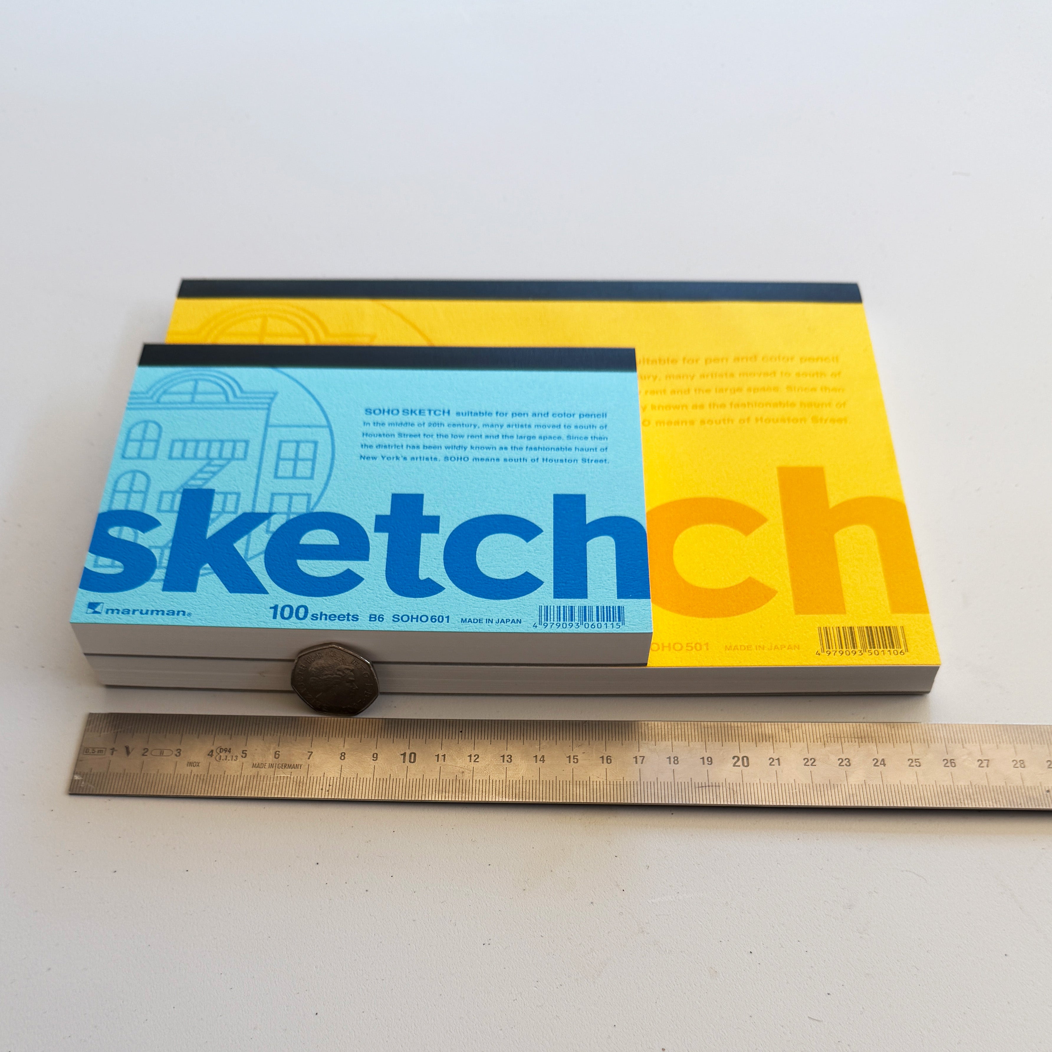 Maruman SOHO B501 & B601 Sketchbooks offer